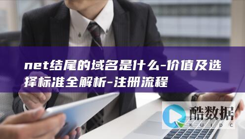 net结尾的域名是什么-价值及选择标准全解析-注册流程