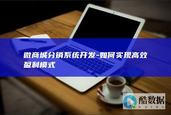 微商城分销系统开发-如何实现高效盈利模式