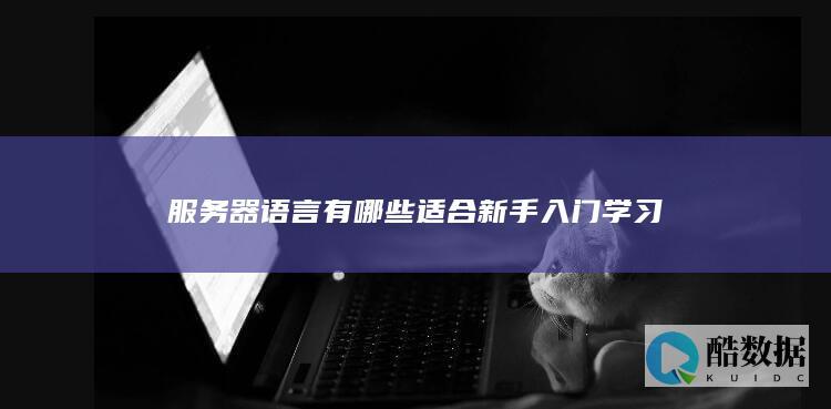 服务器语言哪个适合新手