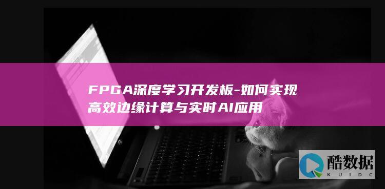 FPGA板实时AI实现技巧