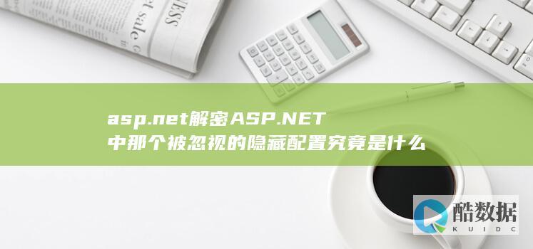 net隐藏配置究竟是什么