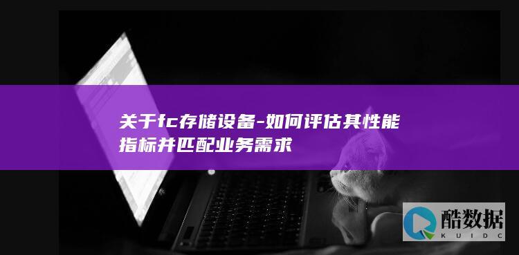 FC存储性能指标评估标准