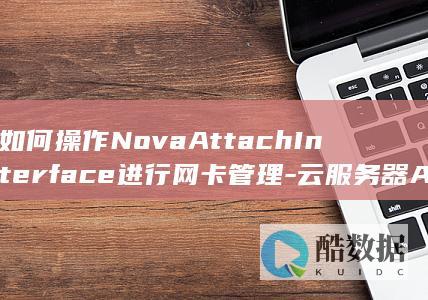 如何操作NovaAttachInterface进行网卡管理-云服务器API中