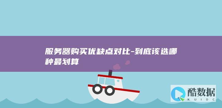 服务器购买优缺点对比-到底该选哪种最划算