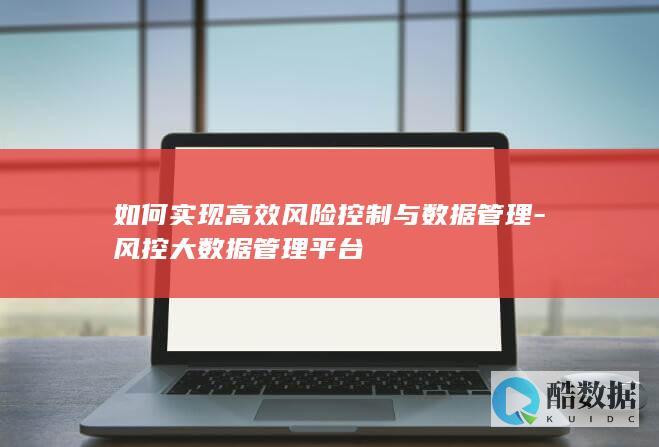 如何实现高效风险控制与数据管理