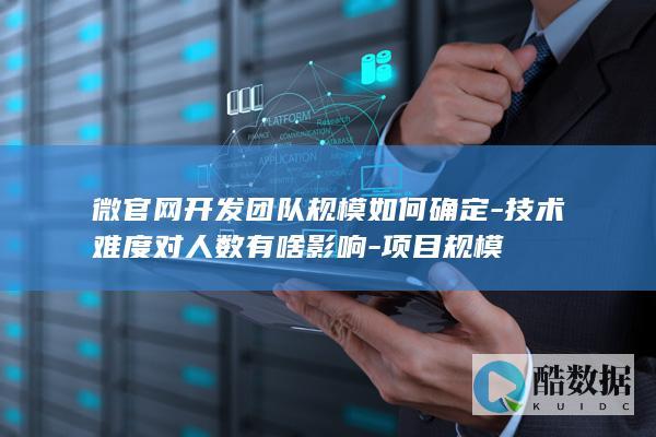 微官网开发团队规模如何确定-技术难度对人数有啥影响-项目规模