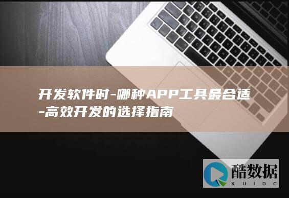 开发软件时-哪种APP工具最合适-高效开发的选择指南