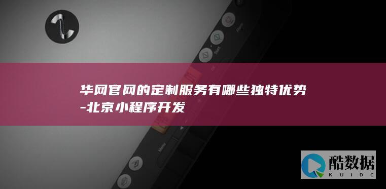 华网官网的定制服务有哪些独特优势-北京小程序开发