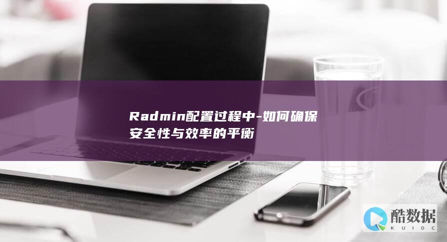 Radmin配置过程中-如何确保安全性与效率的平衡