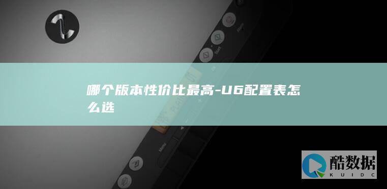 哪个版本性价比最高-U6配置表怎么选