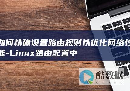 如何精确设置路由规则以优化网络性能-Linux路由配置中