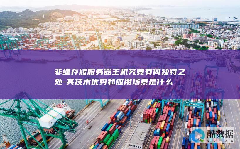 非编存储服务器主机究竟有何独特之处-其技术优势和应用场景是什么