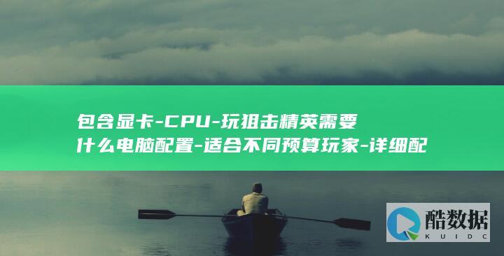 包含显卡-CPU-玩狙击精英需要什么电脑配置-适合不同预算玩家-详细配置清单及硬件推荐-内存等核心硬件要求