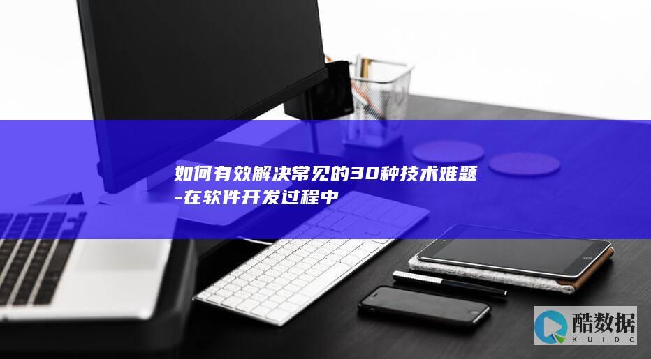 软件技术难题处理技巧