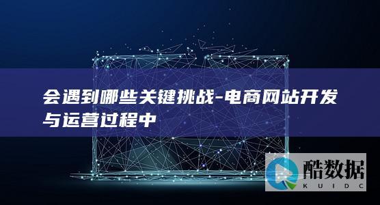 会遇到哪些关键挑战-电商网站开发与运营过程中