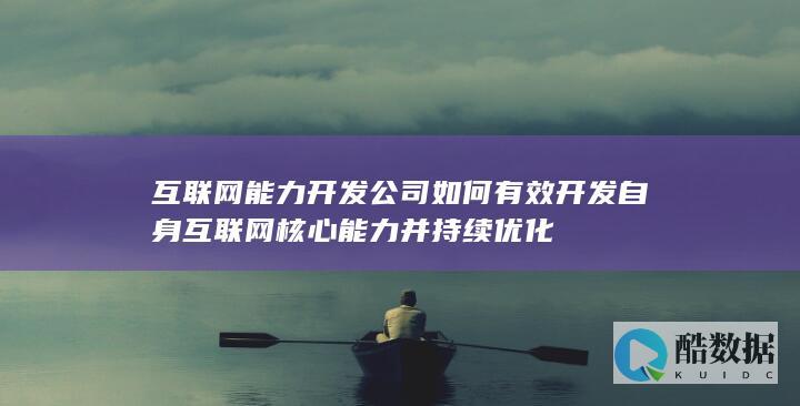 互联网能力开发公司如何有效开发自身互联网核心能力并持续优化