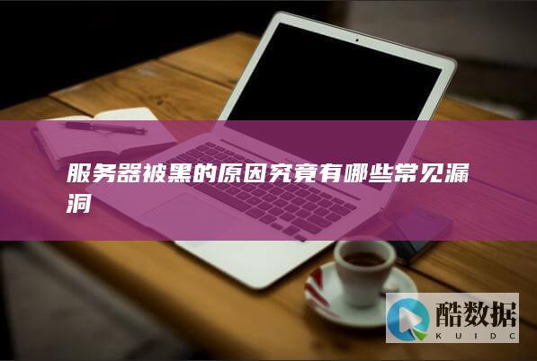 服务器被黑的究竟有哪些常见漏洞