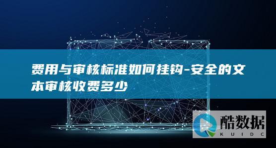 费用与审核标准如何挂钩-安全的文本审核收费多少