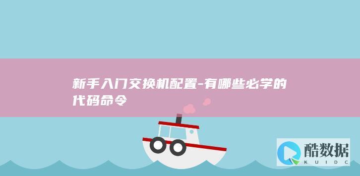 新手入门交换机配置-有哪些必学的代码命令