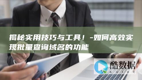 揭秘实用技巧与工具!-如何高效实现批量查询域名的功能