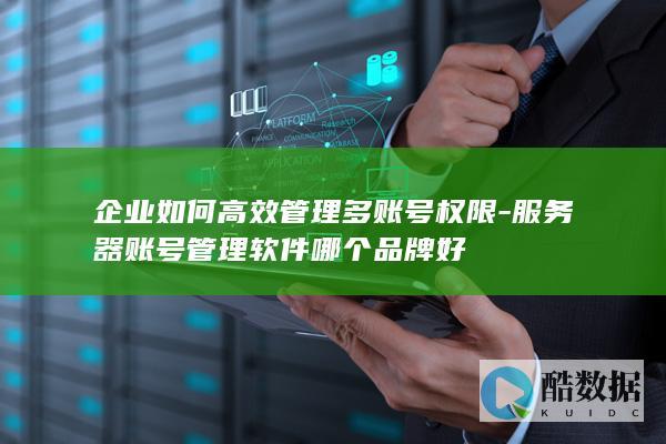 企业如何高效管理多账号权限-服务器账号管理软件哪个品牌好