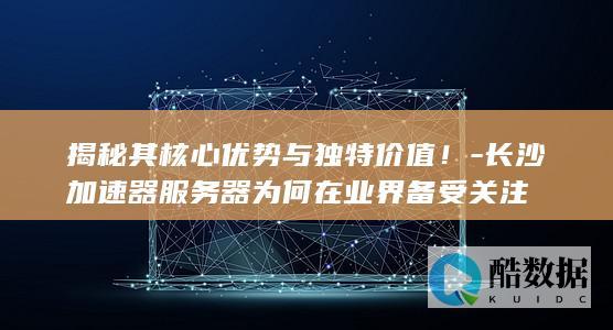 长沙加速器为何在业界备受关注