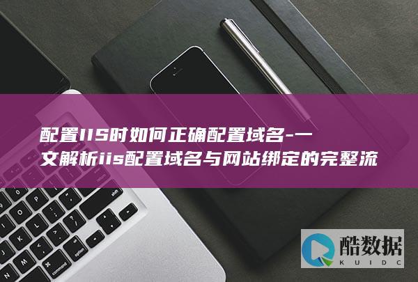 配置IIS时如何正确配置域名-一文解析iis配置域名与网站绑定的完整流程