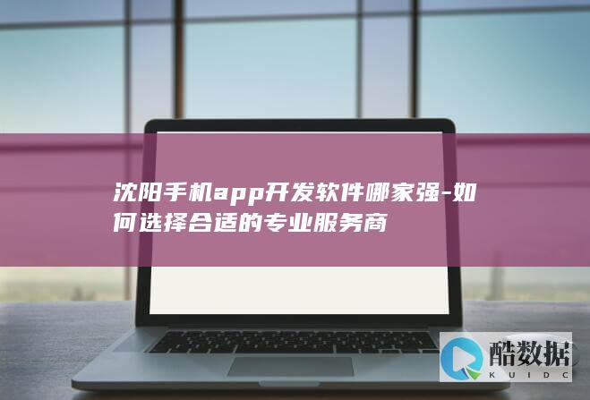 沈阳手机app开发软件哪家强-如何选择合适的专业服务商