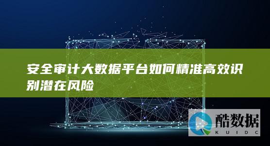 安全审计大数据平台如何精准高效识别潜在风险
