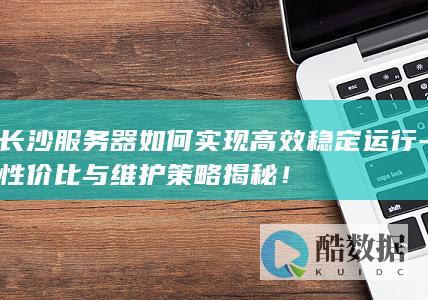 长沙服务器如何实现高效稳定运行-性价比与维护策略揭秘!