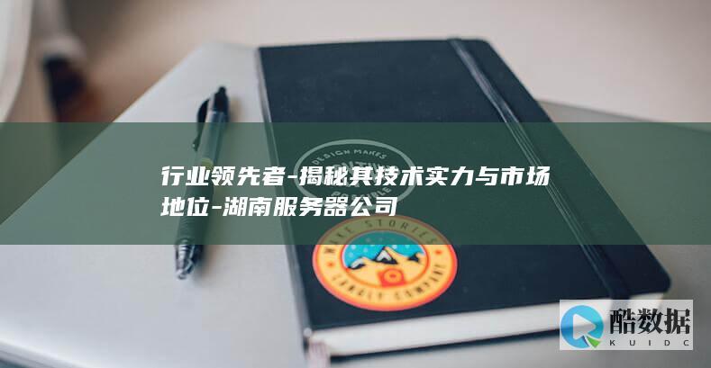行业领先者-揭秘其技术实力与市场地位-湖南服务器公司