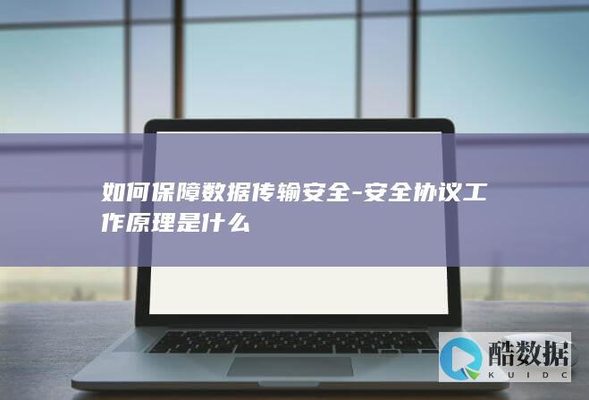 常见安全协议的数据传输机制