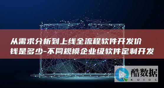 不同规模企业级软件定制开发