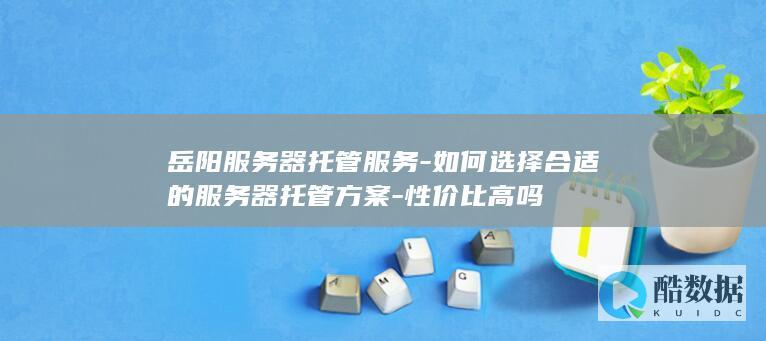 岳阳服务器托管服务-如何选择合适的服务器托管方案-性价比高吗