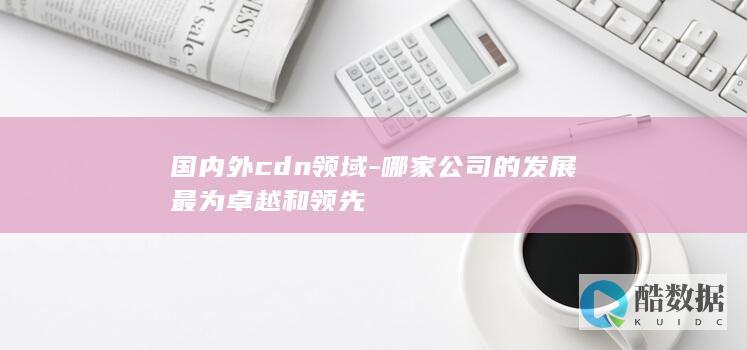 国内外cdn领域-哪家公司的发展最为卓越和领先