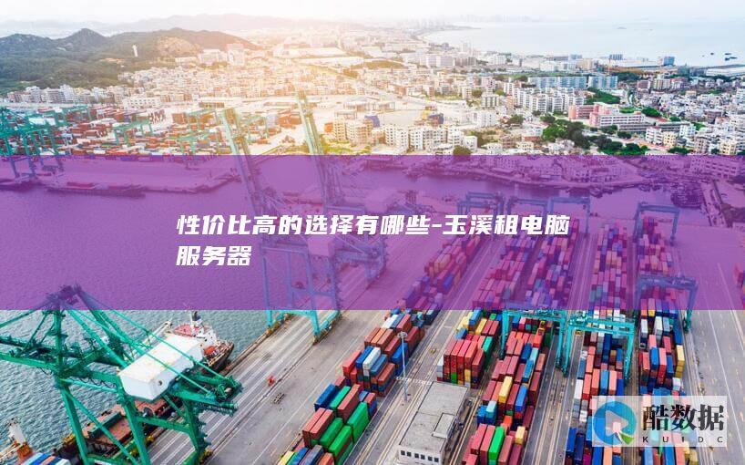 性价比高的选择有哪些-玉溪租电脑服务器