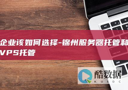 企业该如何选择-锦州服务器托管和VPS托管