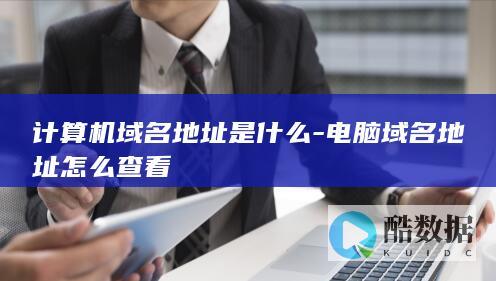 域名地址查询方法