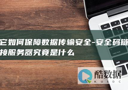 安全码链接服务器究竟是什么