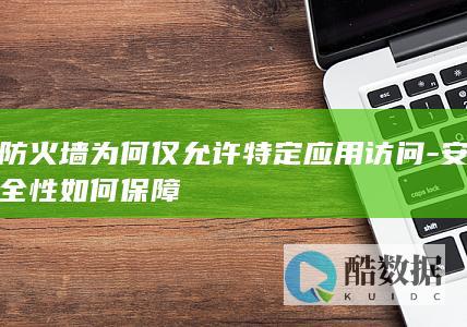 防火墙为何仅允许特定应用访问-安全性如何保障