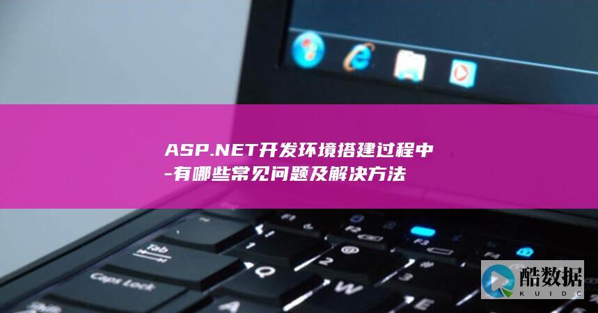 ASP.NET开发环境搭建过程中