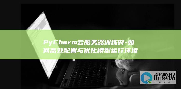 如何高效配置与优化模型运行环境