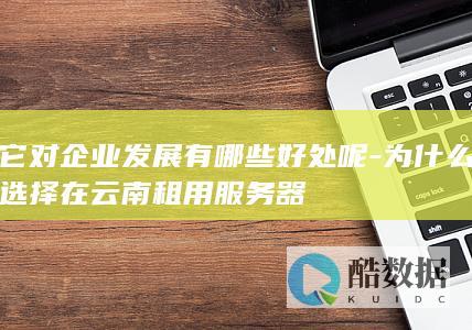 它对企业发展有哪些好处呢-为什么选择在云南租用服务器