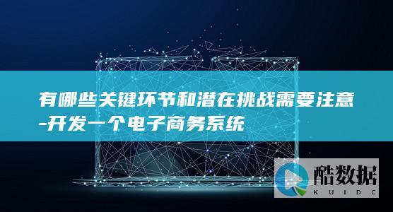 有哪些关键环节和潜在挑战需要注意-开发一个电子商务系统