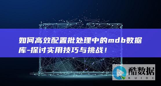 探讨实用技巧与挑战！