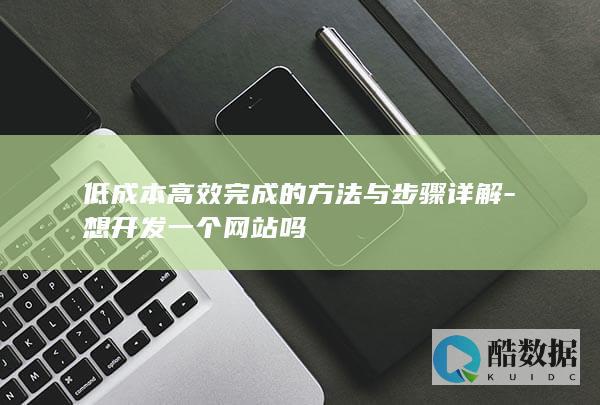 低成本高效完成的方法与步骤详解-想开发一个网站吗