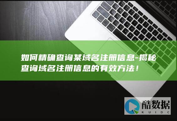 如何精确查询某域名注册信息-揭秘查询域名注册信息的有效方法！