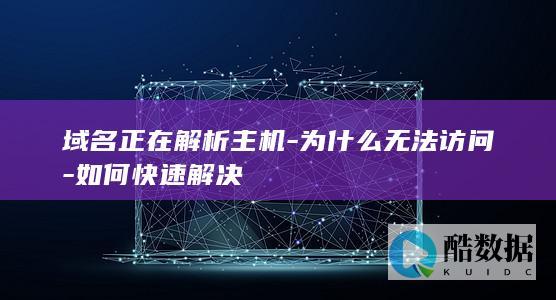 快速域名解析故障