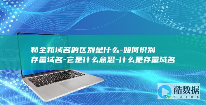 存量域名怎么判断