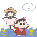 花窝 - 温柔的好天气总是和我一样，帅的鸭皮！